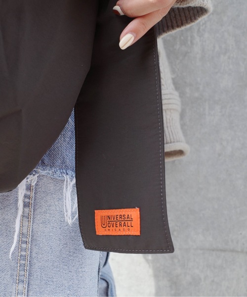 UNIVERSAL OVERALL(ユニバーサルオーバーオール)の「UNIVERSAL OVERALL / Wrinkle nylon news paper bag / UVO-194(ショルダーバッグ・レディース・ブラック/グレー/チャコールグレー/ホワイト系その他/オリーブ・ONESIZE)」の19枚目の写真