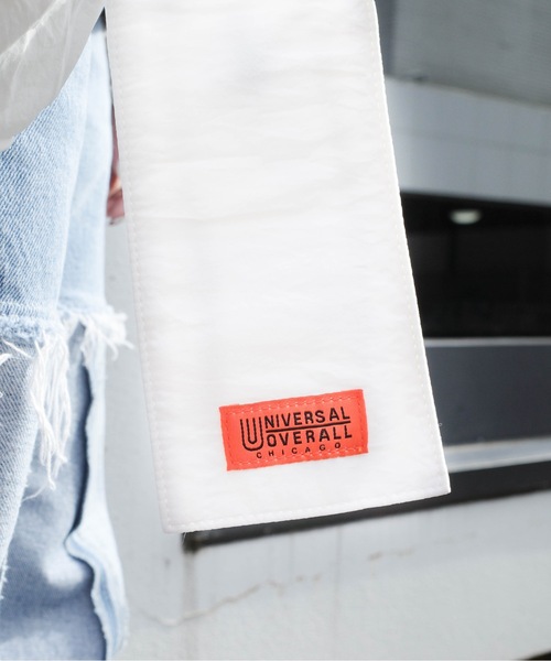 UNIVERSAL OVERALL(ユニバーサルオーバーオール)の「UNIVERSAL OVERALL / Wrinkle nylon news paper bag / UVO-194(ショルダーバッグ・レディース・ブラック/グレー/チャコールグレー/ホワイト系その他/オリーブ・ONESIZE)」の12枚目の写真