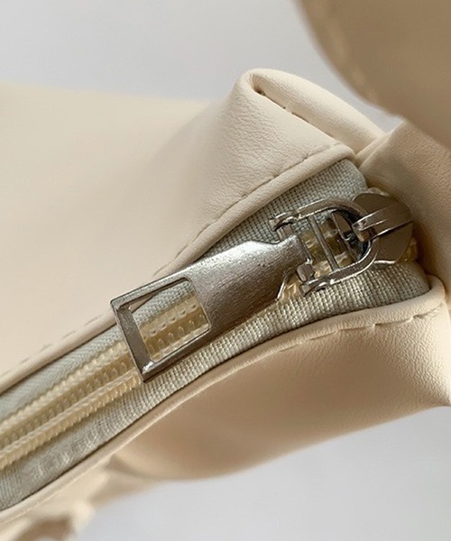 WESTSEA（ウエストシー）の「3WAY リュック/ショルダーバッグ ギャザー 紐リボン付（ショルダーバッグ・レディース・ピンク/ベージュ/シルバー/ブラック・FREE）」の13枚目の写真