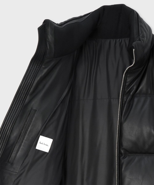 シープレザーダウンジャケット / 243125 480YLB(ダウンジャケット/コート)|Paul Smith(ポールスミス) シープレザーダウンジャケット / 243125 480YLB(ダウンジャケット/コート)|Paul Smith(ポールスミス)