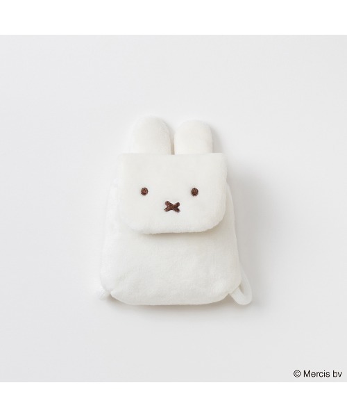 Dick Bruna(ディックブルーナ)の「BRUNA MINI RUCKSACK チャーム(キーホルダー・レディース・ホワイト/ブラウン・FREE)」の8枚目の写真