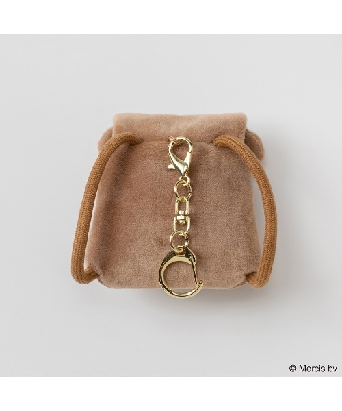Dick Bruna(ディックブルーナ)の「BRUNA MINI RUCKSACK チャーム(キーホルダー・レディース・ホワイト/ブラウン・FREE)」の4枚目の写真