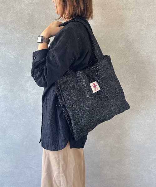 BAYBLO(ベイブロ)の「(KS)キラキラトートバッグ(トートバッグ・レディース・グレー/ブラック・FREE)」の18枚目の写真