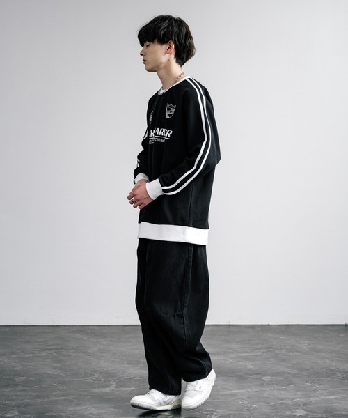 セール】76lubricants ナナロクルブリカンツ オーバーサイズ裏起毛