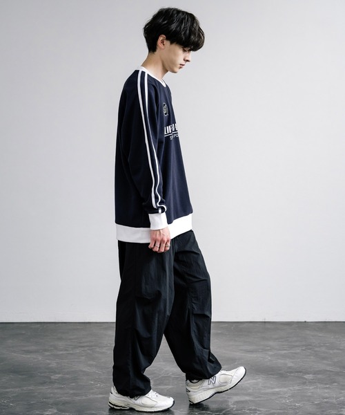 76lubricants ナナロクルブリカンツ オーバーサイズ裏起毛ラグラン