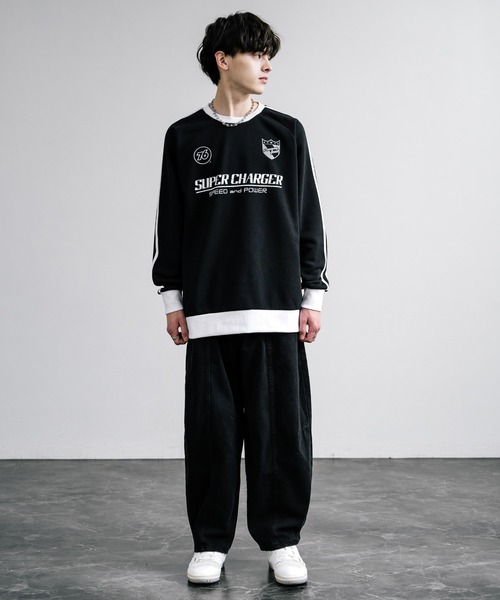 セール】76lubricants ナナロクルブリカンツ オーバーサイズ裏起毛