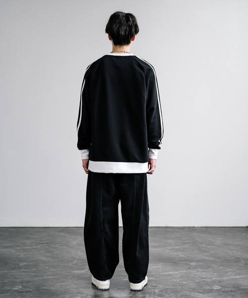 76lubricants ナナロクルブリカンツ オーバーサイズ裏起毛ラグラン