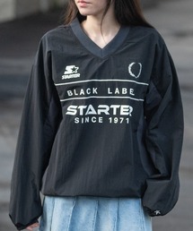 JOHN'S CLOSET（ジョンズクローゼット）の「【t】〔STARTER BLACK LABEL〕ナイロンワッシャー切替 ゲームデザイン プルオーバー（その他トップス）」