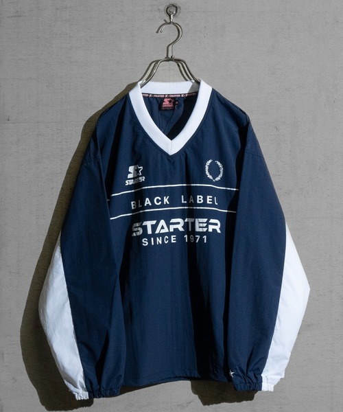 セール】【t】〔STARTER BLACK LABEL〕ナイロンワッシャー切替