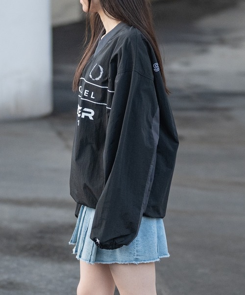 セール】【t】〔STARTER BLACK LABEL〕ナイロンワッシャー切替