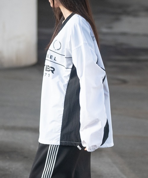 セール】【t】〔STARTER BLACK LABEL〕ナイロンワッシャー切替