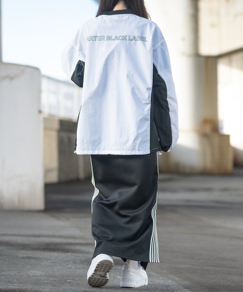セール】【t】〔STARTER BLACK LABEL〕ナイロンワッシャー切替