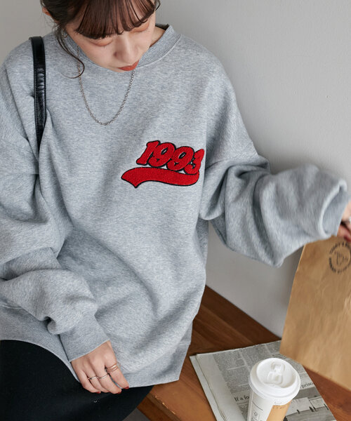ユニセックス】サガラワンポイント刺繍スウェット（Tシャツ
