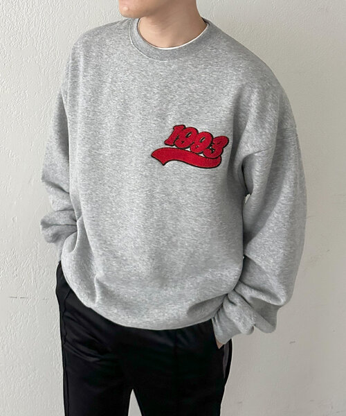 セール】【ユニセックス】サガラワンポイント刺繍スウェット（Tシャツ