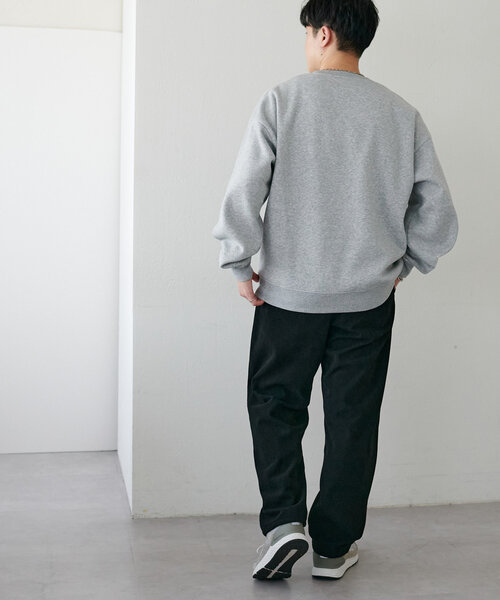 tシャツ 「ユニセックス」サガラワンポイント刺繍スウェット レディース メンズ Discoat tシャツ 「ユニセックス」サガラワンポイント刺繍
