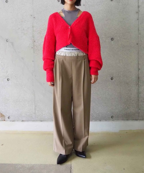 カーディガン SHEEPBOA CARDIGAN / シープボアカーディガン レディース セール】SHEEPBOA CARDIGAN / シープボアカーディガン