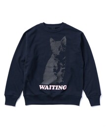 NON TOKYO | 【NON TOKYO/ノントーキョー】FUR SLIP ONPRINT SWEAT PULLOVER CAT(スウェット)
