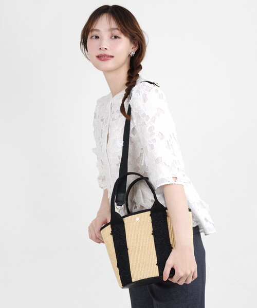 TOCCA トートバッグ かごバッグ TOUCH OF LACE BASKET かごバッグ(506065778) | TOCCA(TOCCA