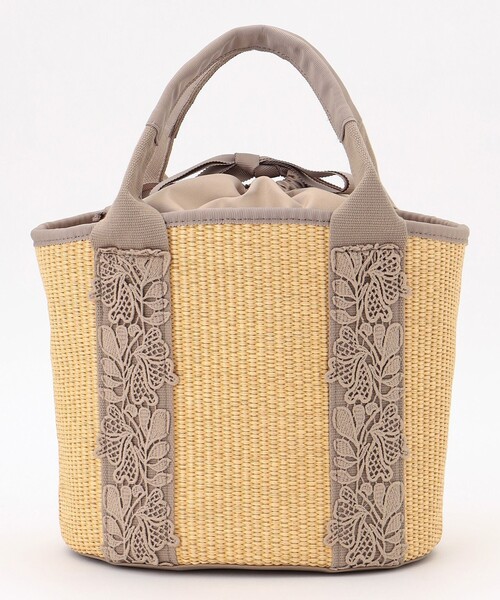 人気ブランド TOUCH of かごバッグ（かごバッグ）｜TOCCA（トッカ BASKET LACE バッグ