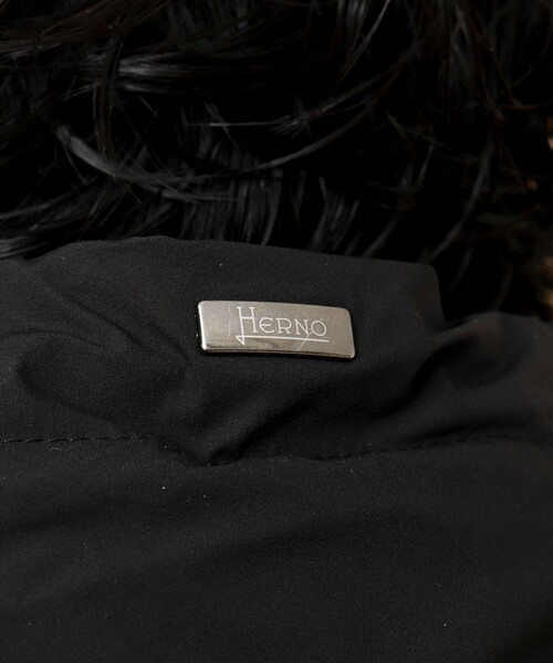 HERNO(ヘルノ)の「【HERNO/ヘルノ】《撥水》Resort パッカブル 中綿フードコート(その他アウター・メンズ・ネイビー/ブラック・48/46)」の21枚目の写真