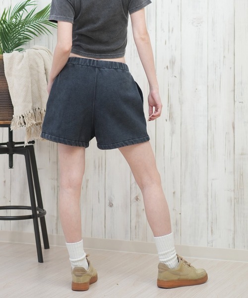 DC（ディーシー）の「DC/ディーシー スウェットショートパンツ LWS251310（スウェットパンツ・レディース・ラベンダー/スミクロ/グレー・M）」の5枚目の写真