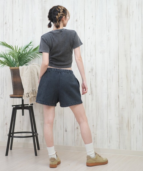 DC（ディーシー）の「DC/ディーシー スウェットショートパンツ LWS251310（スウェットパンツ・レディース・ラベンダー/スミクロ/グレー・M）」の7枚目の写真