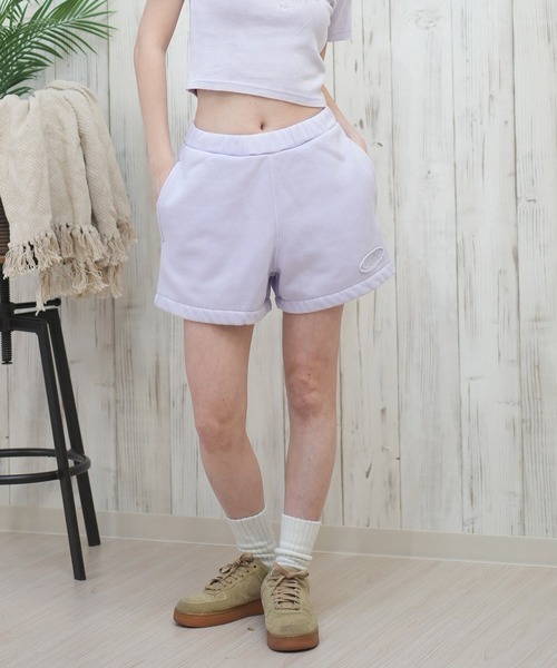 DC（ディーシー）の「DC/ディーシー スウェットショートパンツ LWS251310（スウェットパンツ・レディース・ラベンダー/スミクロ/グレー・M）」の12枚目の写真