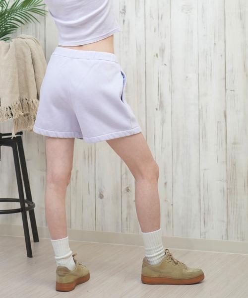 DC（ディーシー）の「DC/ディーシー スウェットショートパンツ LWS251310（スウェットパンツ・レディース・ラベンダー/スミクロ/グレー・M）」の14枚目の写真