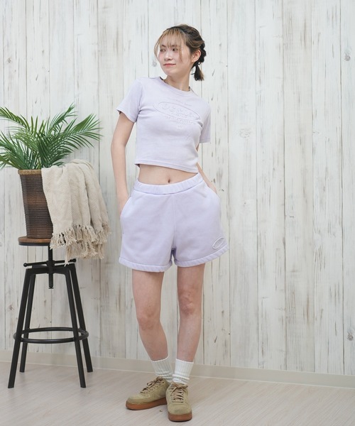 DC（ディーシー）の「DC/ディーシー スウェットショートパンツ LWS251310（スウェットパンツ・レディース・ラベンダー/スミクロ/グレー・M）」の15枚目の写真