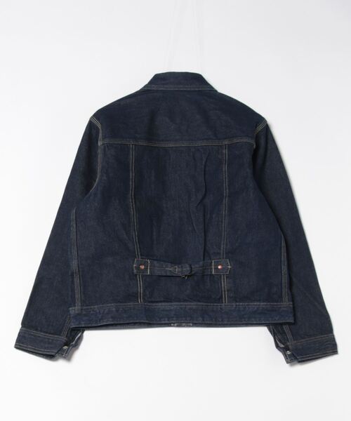 Lee(リー)の「【Lee】カーボーイ ジャケット(デニムジャケット・メンズ・ダークインディゴブルー・M/L/XL)」の2枚目の写真