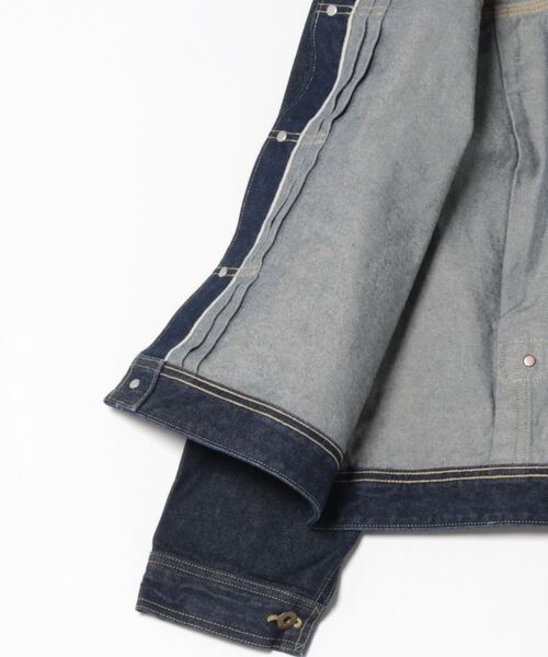 Lee(リー)の「【Lee】カーボーイ ジャケット(デニムジャケット・メンズ・ダークインディゴブルー・M/L/XL)」の3枚目の写真