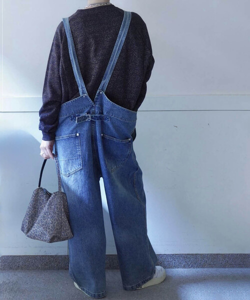 journalstandardluxe 11OZデニムミドルバックオーバーオール JOURNAL STANDARD LUXE(ジャーナルスタンダード ラックス)の