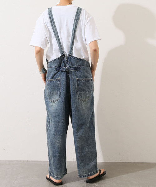 JOURNAL STANDARD LUXE(ジャーナルスタンダード ラックス)の「11OZデニム ミドルバックオーバーオール(サロペット/オーバーオール・レディース・ネイビー・FREE)」の9枚目の写真