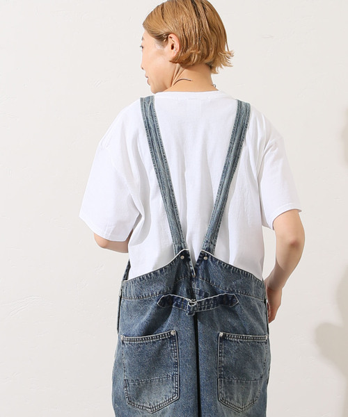 JOURNAL STANDARD LUXE(ジャーナルスタンダード ラックス)の「11OZデニム ミドルバックオーバーオール(サロペット/オーバーオール・レディース・ネイビー・FREE)」の17枚目の写真