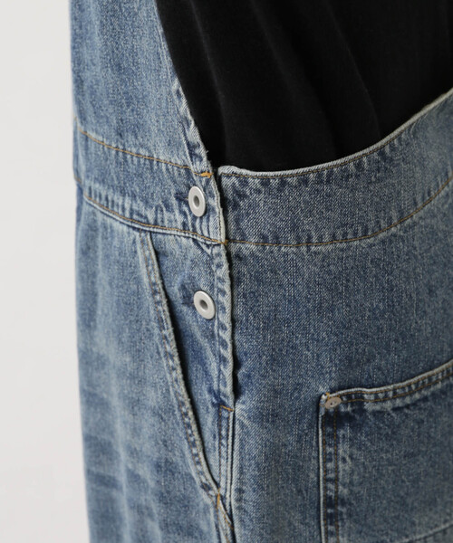 JOURNAL STANDARD LUXE(ジャーナルスタンダード ラックス)の「11OZデニム ミドルバックオーバーオール(サロペット/オーバーオール・レディース・ネイビー・FREE)」の19枚目の写真
