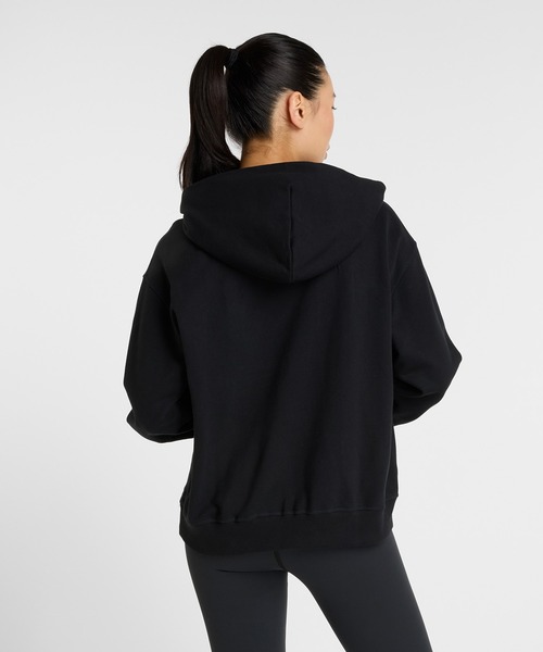 NEW BALANCE(ニューバランス)の「Athletics フレンチテリーロゴフーディ(パーカー・レディース・ブラック・LARGE/MEDIUM/SMALL)」の3枚目の写真