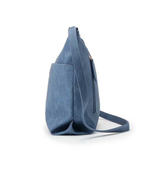 SHOO・LA・RUE（シューラルー）の「【ポーチ付き】使い勝手の良い Wフェイスショルダーバッグ（ショルダーバッグ・レディース・ブルー系その他/イエロー/ベビーピンク/ブラック/ライトベージュ/グレー/サックスブルー/オフホワイト・00）」の17枚目の写真