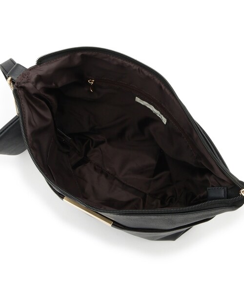 SHOO・LA・RUE（シューラルー）の「【ポーチ付き】使い勝手の良い Wフェイスショルダーバッグ（ショルダーバッグ・レディース・ブルー系その他/イエロー/ベビーピンク/ブラック/ライトベージュ/グレー/サックスブルー/オフホワイト・00）」の22枚目の写真