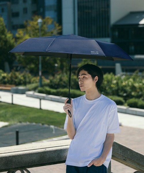 IZA（イーザ）の「完全遮光 IZA【AUTOMATIC&SAFE】 日傘 折りたたみ 自動開閉 60cm Wpc.（折りたたみ傘・メンズ・オフホワイト/グレー/ネイビー/ブラック・FREE）」の19枚目の写真