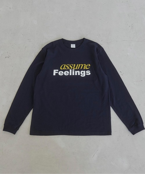 ANGIE(アンジー)の「レトロロゴ プリント ロンT(Tシャツ/カットソー・レディース・チャコールグレー/ネイビー/ホワイト/ライトグレー・MEDIUM/LARGE)」の12枚目の写真