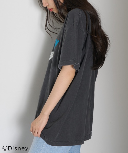 GOOD ROCK SPEED（グッドロックスピード）の「【GOOD ROCK SPEED】Disney / Mickey Mouse ミッキーマウス / Tシャツ（Tシャツ/カットソー・レディース・チャコールグレー/ホワイト系その他3/ホワイト/グレー系1/グリーン/アッシュ/グレー系その他・FREE）」の13枚目の写真