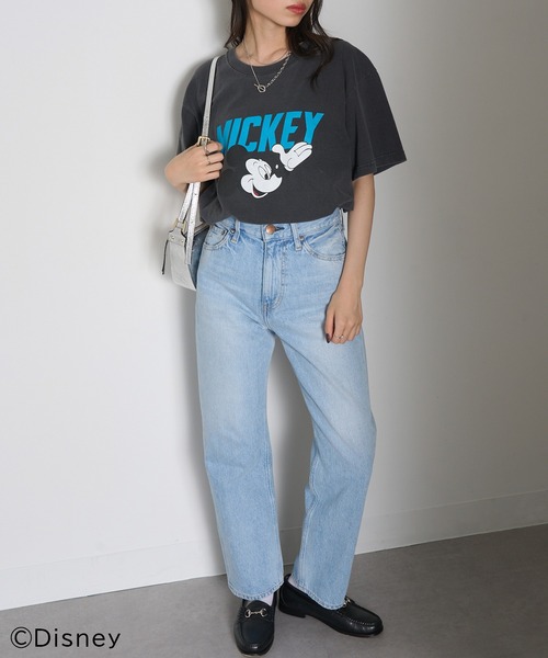 GOOD ROCK SPEED（グッドロックスピード）の「【GOOD ROCK SPEED】Disney / Mickey Mouse ミッキーマウス / Tシャツ（Tシャツ/カットソー・レディース・チャコールグレー/ホワイト系その他3/ホワイト/グレー系1/グリーン/アッシュ/グレー系その他・FREE）」の17枚目の写真