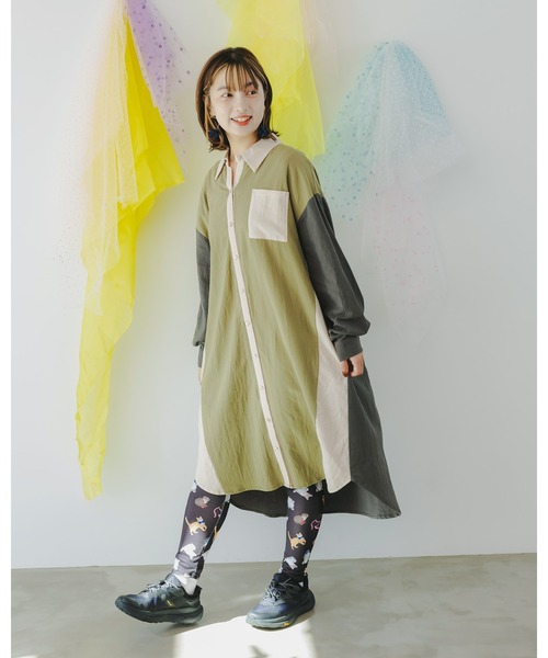 ScoLar(スカラー)の「143764:花・ネコ・スカラーちゃん 3柄展開 保湿保温レギンス(レギンス/スパッツ・レディース・ブラック/アイボリー・M)」の13枚目の写真