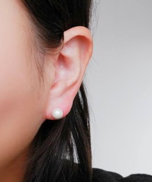 SARINOHANA/シンプルパールピアス/国産貝パール/14金ゴールドフィルド