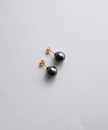 SARINOHANA/シンプルパールピアス/国産貝パール/14金ゴールドフィルド