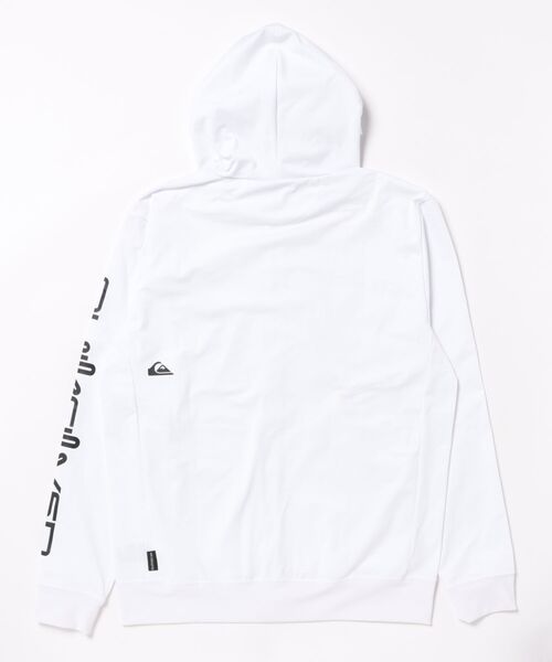 Quiksilver(クイックシルバー)の「QUIKSILVER/クイックシルバー 水着 ラッシュガード ジップフーディ パーカー OMNI MW ZIP HOODIE QLY251030(ラッシュガード・メンズ・ホワイト/ブラック・M/L/XL)」の3枚目の写真