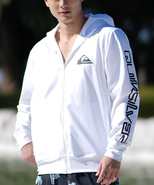 QUIKSILVER/クイックシルバー 水着 ラッシュガード ジップ