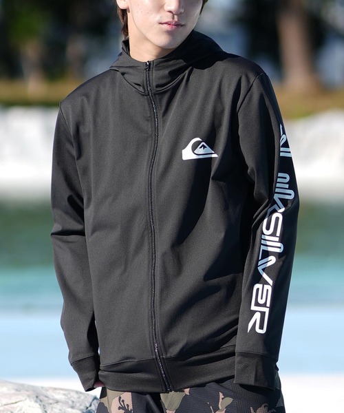 QUIKSILVER/クイックシルバー 水着 ラッシュガード ジップ