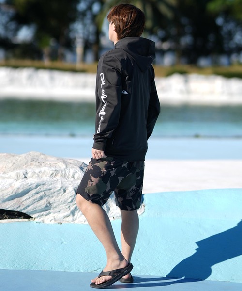 QUIKSILVER/クイックシルバー 水着 ラッシュガード ジップフーディ