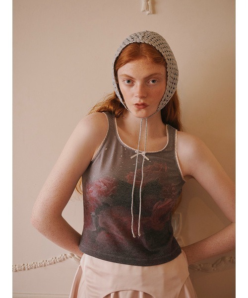 FURFUR×Philly chocolate シースルートップス FURFUR(ファーファー) Philly chocolate Collaboration 】可愛くて